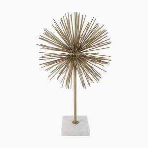 Escultura de metal Starburst Mid-Century moderna