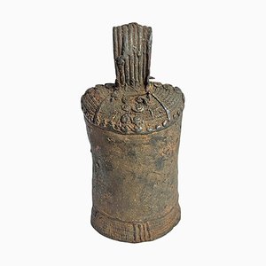 Antike Igbo Westafrikanische Glocke aus Bronze