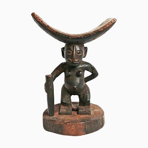 Poggiatesta in legno Zande, inizio XX secolo