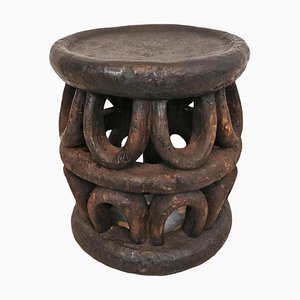 Vintage Bamileke U-Design Stool