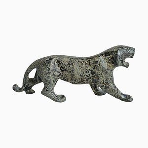 Tigre Vintage en Bronze, Inde