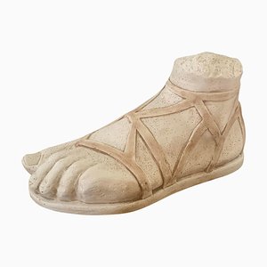 Greek Plaster Foot Sculpture