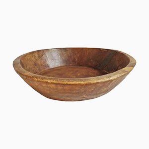 Vintage Indian Bowl in Teak