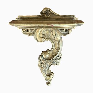 Rococo Giltwood Wall Sconce Shelf