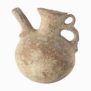 Brocca antica in ceramica Redware