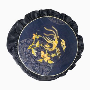 Federa ricamata in seta pregiata, Cina, XIX secolo