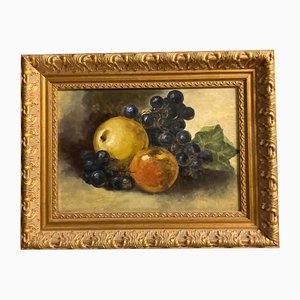 Fruit, 1950s, Paint, Framed