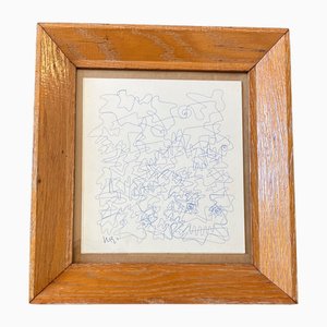 Wayne Cunningham, Untitled, 1980s, Ink on Paper, Framed