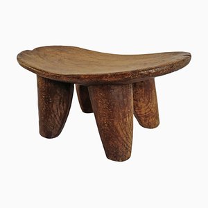 Mid 20th Century Lobi Wood Stool