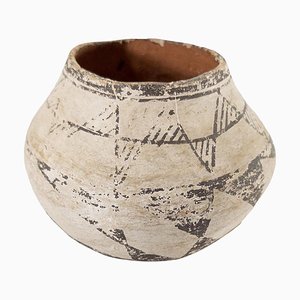Pot Géométrique Pueblo Acoma Amérindien du Sud-Ouest, 19e ou 20e siècle