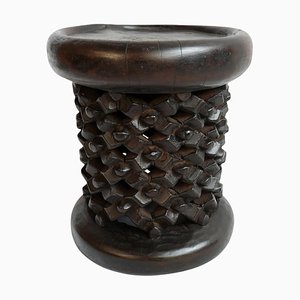 Kleiner Vintage Bamileke Hocker