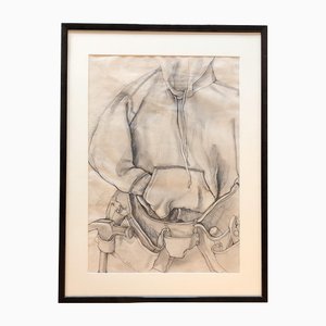Untitled, 1970s, Pencil on Paper, Framed