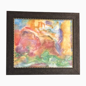 Untitled, 1970s, Watercolor on Paper, Framed