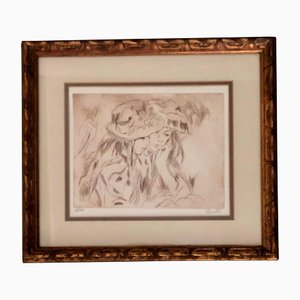 Binet, Untitled, 1980s, Etching on Paper, Framed