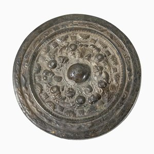 Espejo de bronce Chiense de la dinastía Ming, siglo XVI