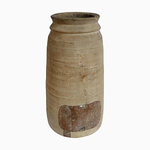 Vintage Indian Lassi Wood Pot