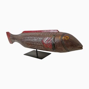 Bozo Fish Puppet on Stand