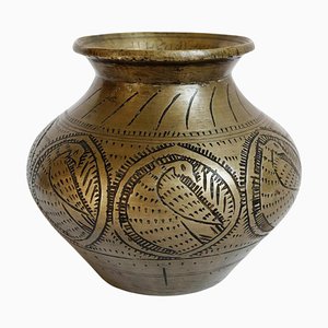 Vaso Ritual vintage in bronzo, Nepal