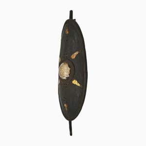 Vintage Elongated Wood Shield