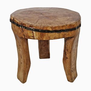 Vintage Naga Wood Stool