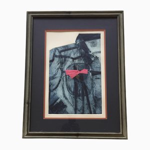 J. Morris, Southern Comfort, Litho Print, Framed