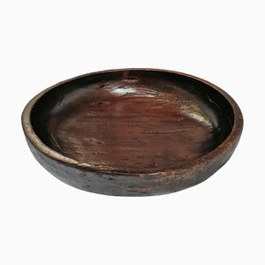 Vintage Large Wood Baga Bowl