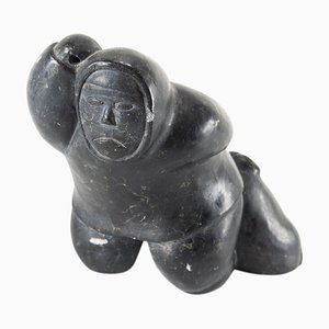 Mid 20th Century Inuit Style Stone Carving