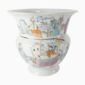 Vase Chinoiserie Famille Rose