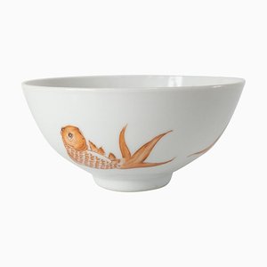 Chinese Iron Red Goldfish Bowl