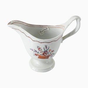 English New Hall Porcelain Creamer, 1820s