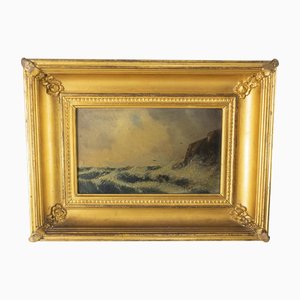 Seascape, 1863, Painting, Framed