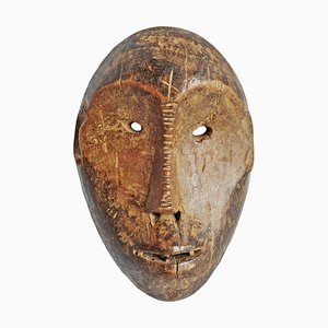 Máscara de mono Mbaka vintage