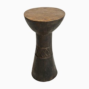 Vintage Tukara Wood Stool