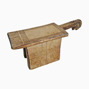 Vintage Hocker aus Holz