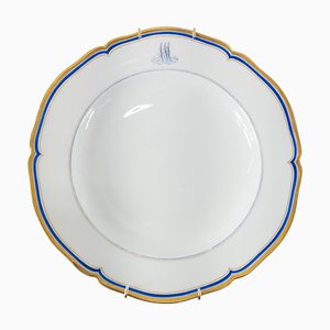 19th Century German Porcelain Decorative Dinner Plate from KPM