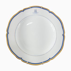 Assiette Décorative 19ème Siècle en Porcelaine de KPM, Allemagne