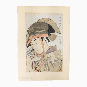 Kitagawa Utamaro, Senza titolo, XIX secolo, Carta