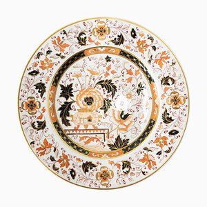 Plato inglés Staffordshire Imari