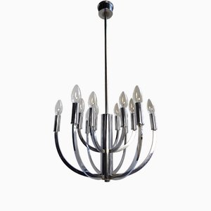 Mid-Century Chandelier in Art Deco Style, 1960s