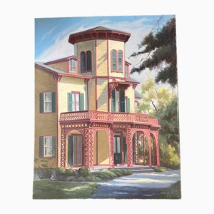 Casa vittoriana, anni '70, Pittura