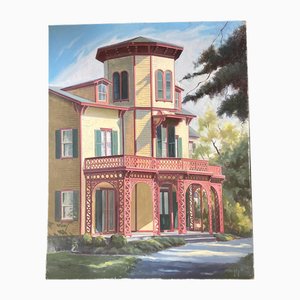 Victorian House Architectural, 1970s, Paint