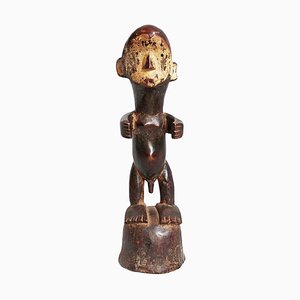 Early 20th Century Carved Wood Igbo Figure