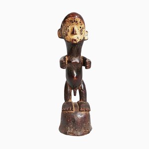 Figurine Igbo en Bois Sculpté, Début du 20ème Siècle