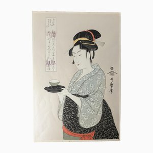 Después de Kitagawa Utamaro, Ukiyo-E, grabado en madera, década de 1890