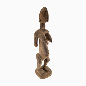 Figura di maternità dei Dogon Mali, tribù africana intagliata, XX secolo