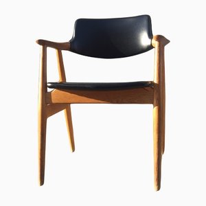 Fauteuil en Chêne par Erik Kirkegaard pour Høng Stolefabrik, 1960s