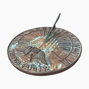 Vintage Iron Garden Sundial