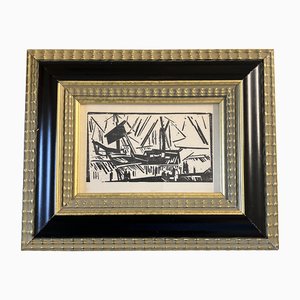 Lyonel Feininger, Untitled, 1970s, Artwork on Paper, Framed