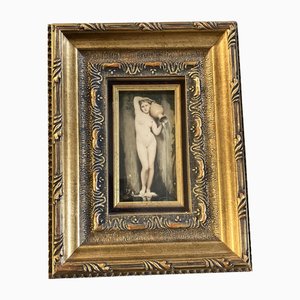 Jean-Auguste-Dominique Ingres, Female Nude, 1970s, Artwork on Paper, Framed