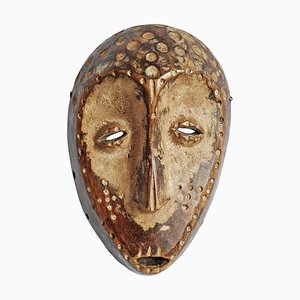 Masque Lega Vintage en Bois Sculpté